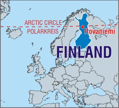 Arctic Wheels - map